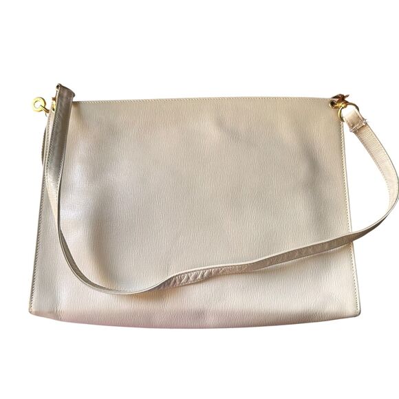 PALOMA PICASSO Textured Shoulder Bag Cream - Picture 4 of 5